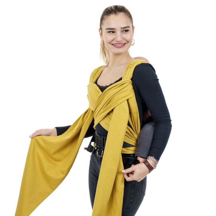 Fidella FlyClick Plus Chevron mustard