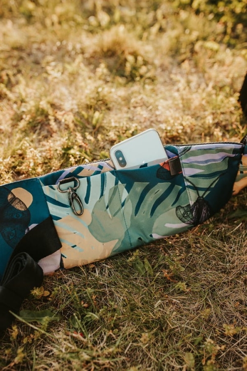 Mommy's Monkey nosidło biodrowe cosy leaf