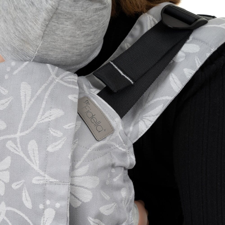 Nosidło bez pasa biodrowego Fidella Onbuhimo V2 Flora Touch lunar grey