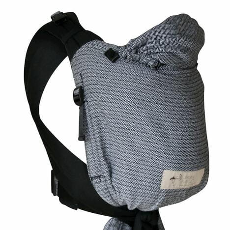 Storchenwiege BabyCarrier Leo black&white - nosidło hybrydowe regulowane