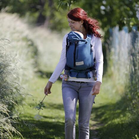 Storchenwiege BabyCarrier 2015 turkis - nosidło hybrydowe regulowane