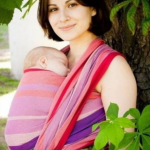 Storchenwiege ulli - chusta tkana długa