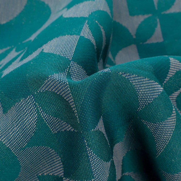 Fidella kaleidoscope ocean teal (2m) - chusta kółkowa