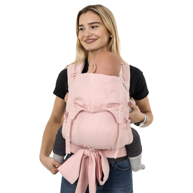 Fidella flowclick toddler chevron rose - nosidło hybrydowe regulowane