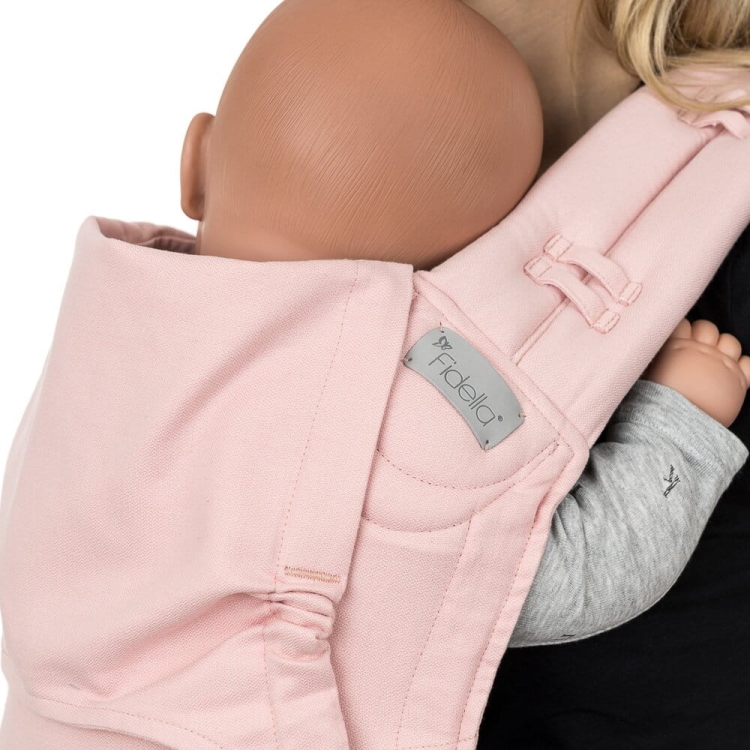 Fidella flowclick toddler chevron rose - nosidło hybrydowe regulowane