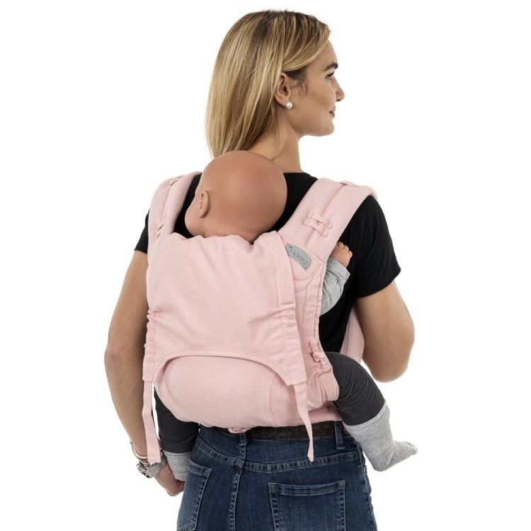 Fidella flowclick toddler chevron rose - nosidło hybrydowe regulowane