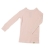 Wełniana bluzka termoaktywna dla niemowląt - NUI ORGANICS - jasnoróżowy