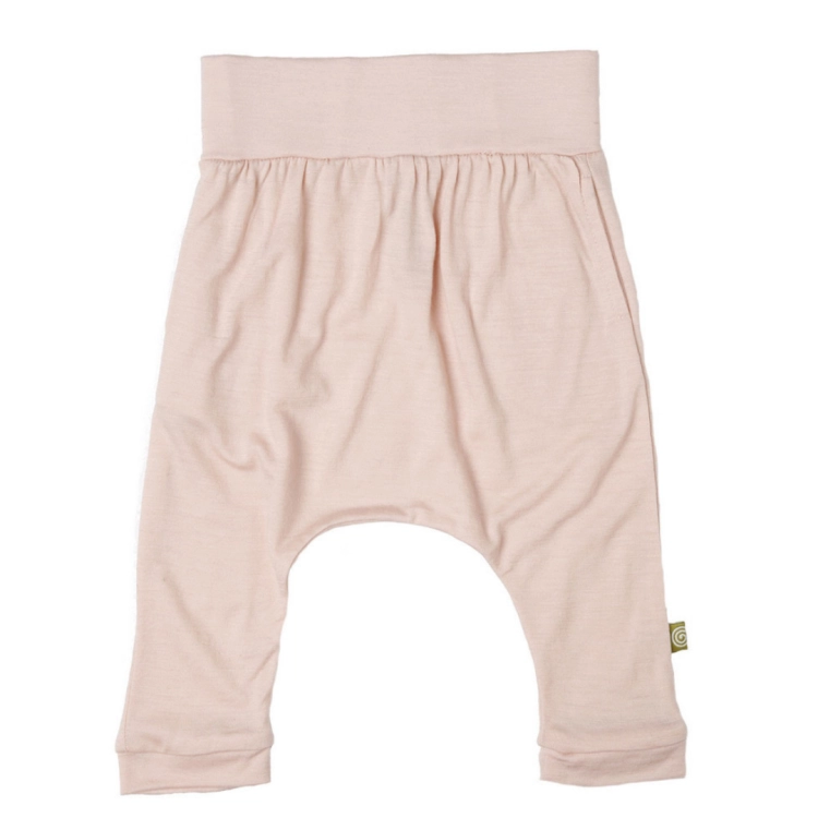 Wełniane spodenki pumpy - NUI ORGANICS - jasnoróżowy