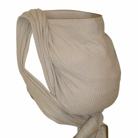 Storchenwiege leo natur - chusta tkana długa