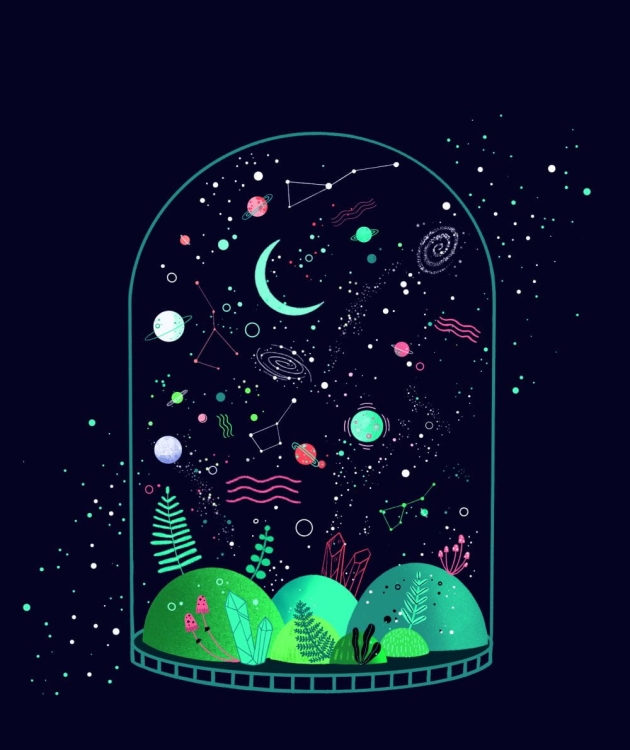Mabibi tuliś (starszak) kosmos panel - otulacz do chusty i nosidła