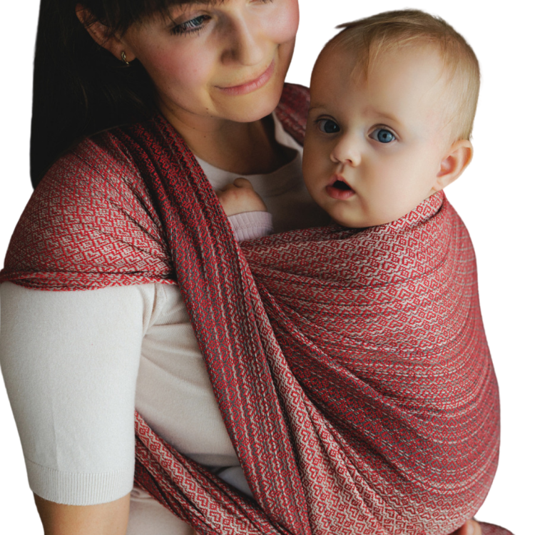 Little Frog lovely passion - chusta tkana długa