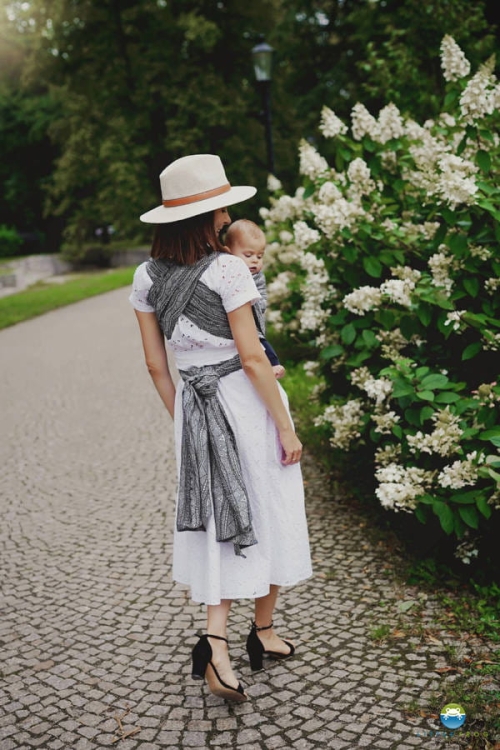 Little Frog carbon harmony - chusta tkana długa