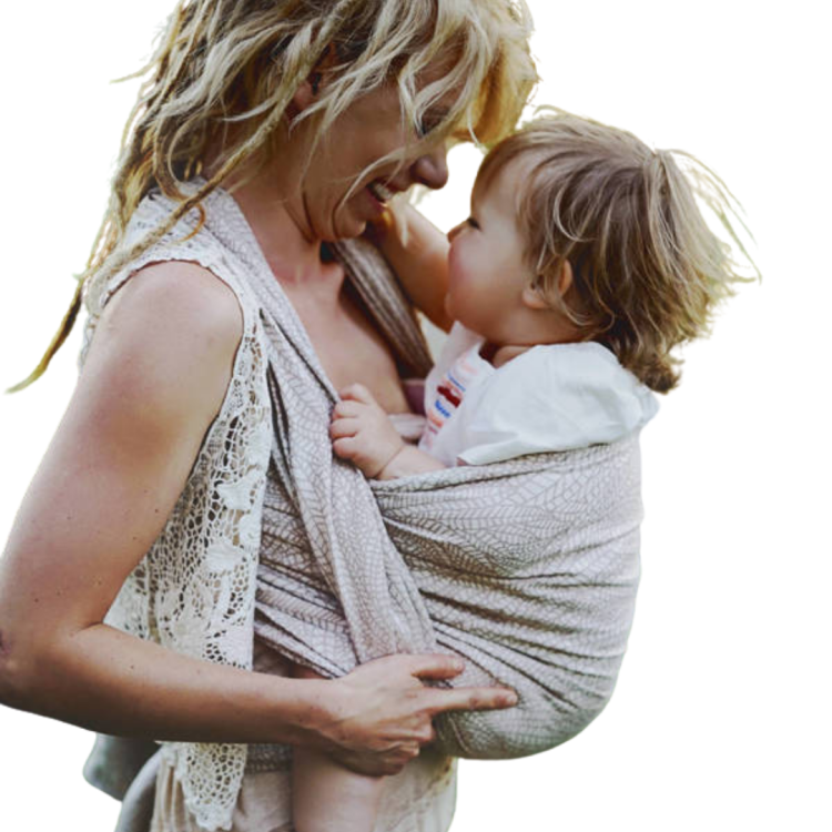 Little Frog natural wildness - chusta tkana długa