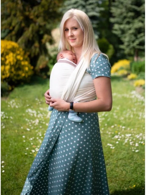 Luna Dream my angel first woven natural - chusta długa tkana