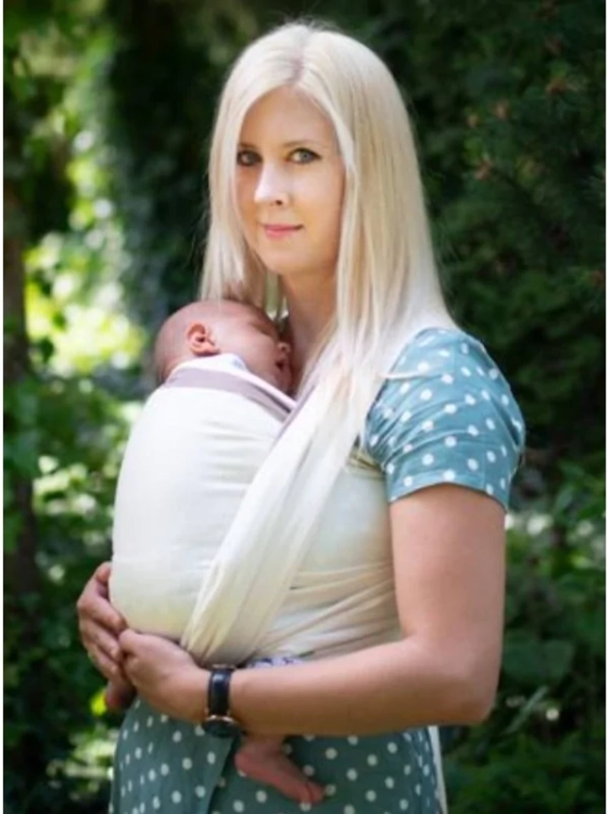 Luna Dream my angel first woven natural - chusta długa tkana