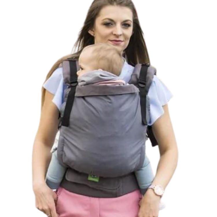 Luna Dream grow up grey - nosidło klamrowe regulowane
