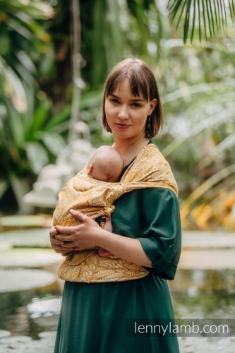 LennyLamb wolny duch aurum - chusta długa tkana