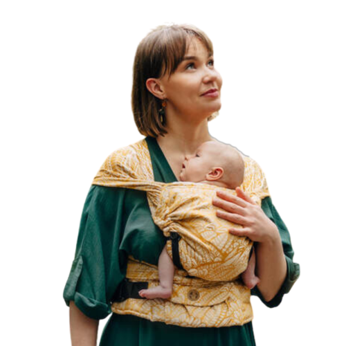 LennyLamb wolny duch aurum - chusta długa tkana