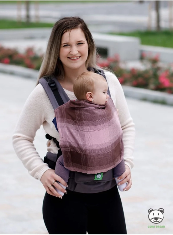 Luna Dream grow up wrap autumn ombre - nosidło klamrowe regulowane