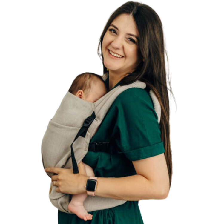 LennyLamb lennylight peanut butter - nosidło klamrowe regulowane