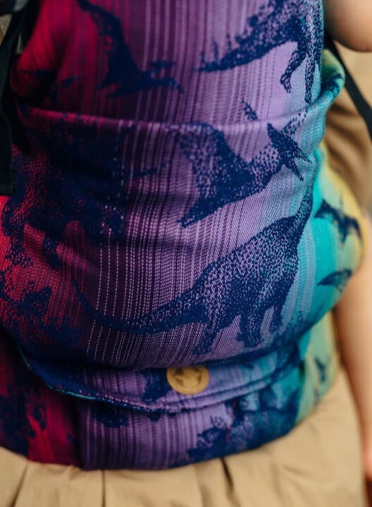 LennyLamb lennylight park jurajski nowa era - nosidło klamrowe regulowane