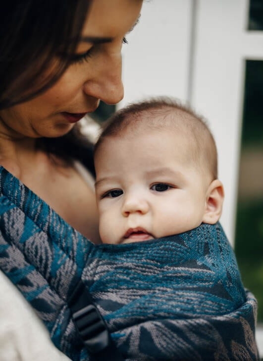LennyLamb lennylight rainforest nocturnal - nosidło klamrowe regulowane