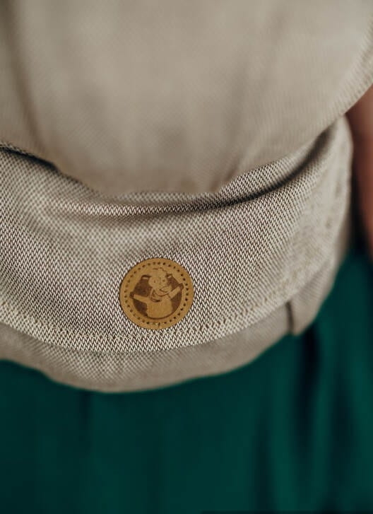 LennyLamb lennylight peanut butter - nosidło klamrowe regulowane