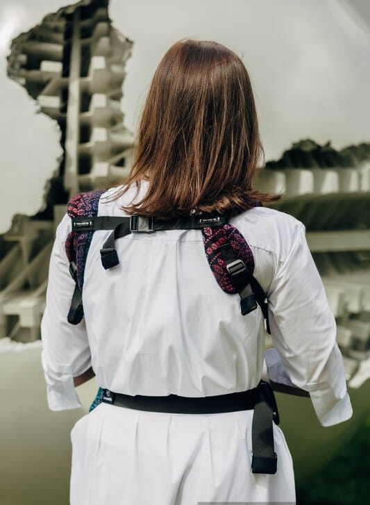 LennyLamb lennylight pawi ogon opal - nosidło klamrowe regulowane