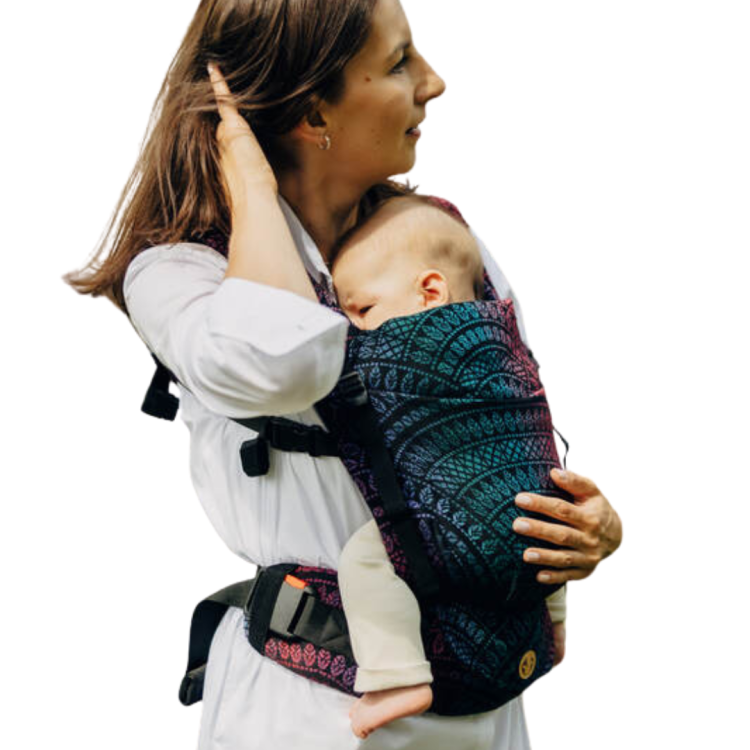 LennyLamb lennylight pawi ogon opal - nosidło klamrowe regulowane