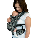 Qusy standard 2.0 cartoon sky tar tencel - nosidło klamrowe regulowane