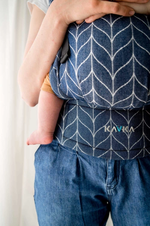 Kavka multi-age PRO ink braid cotton - nosidło klamrowe regulowane