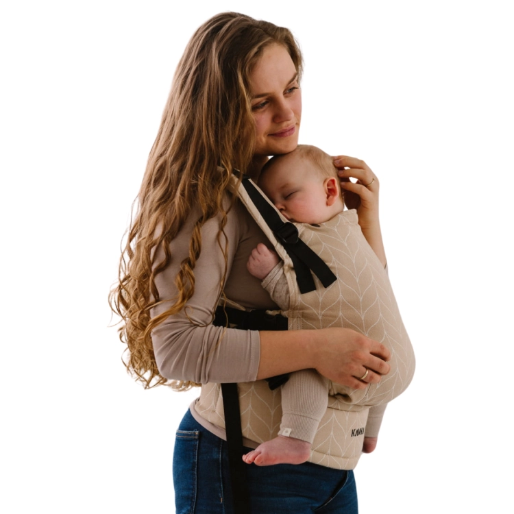 Kavka multi-age PRO vanilla braid cotton - nosidło klamrowe regulowane