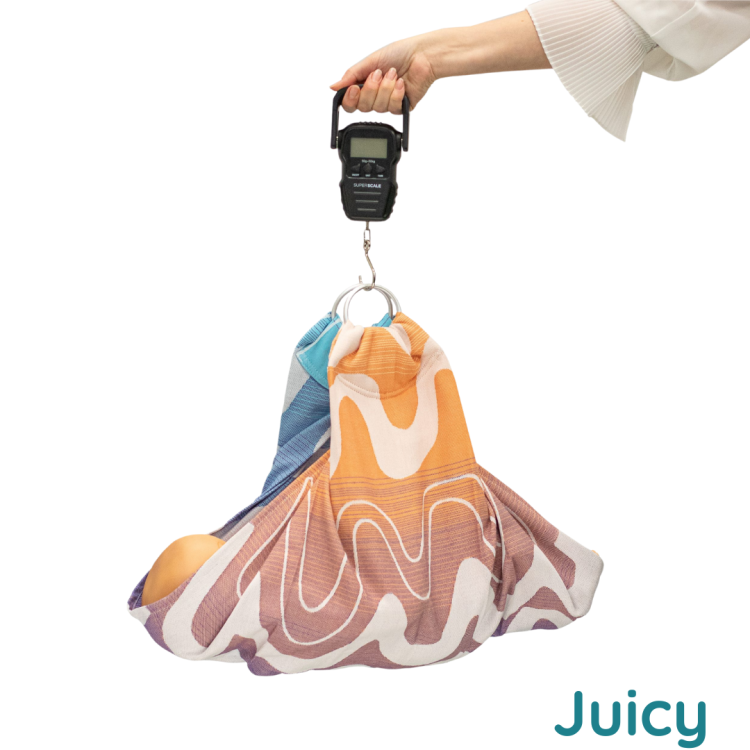 SuperMama summer waves - tuląca waga niemowlęca