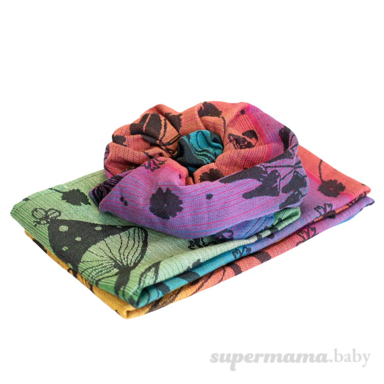 SuperMama chusto-waga shrooms 2w1 - chusta kółkowa i waga niemowlęca