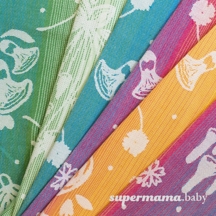 SuperMama chusto-waga shrooms 2w1 - chusta kółkowa i waga niemowlęca