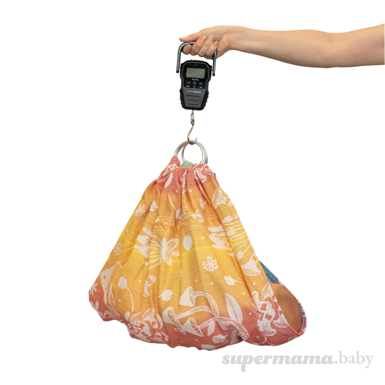 SuperMama chusto-waga shrooms 2w1 - chusta kółkowa i waga niemowlęca