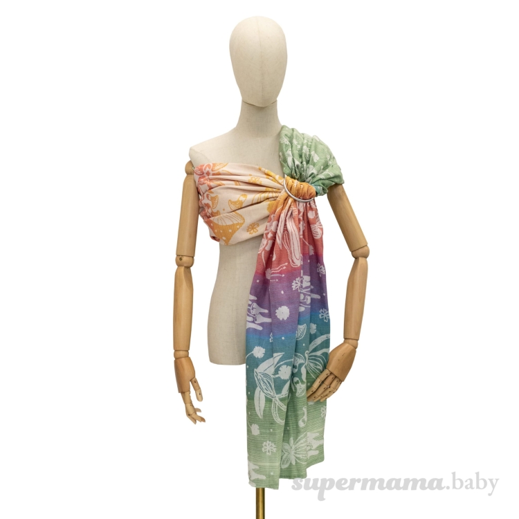 SuperMama chusto-waga shrooms 2w1 - chusta kółkowa i waga niemowlęca