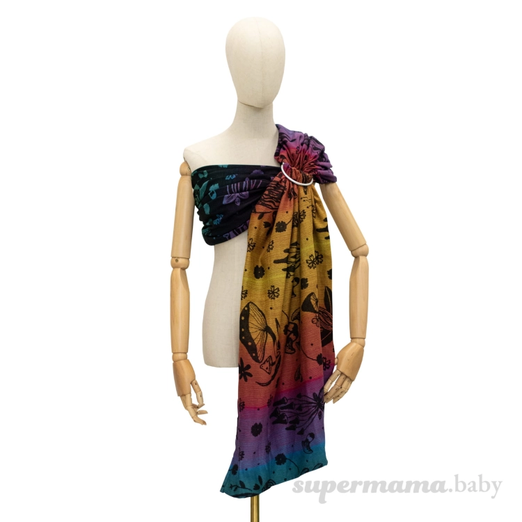 SuperMama chusto-waga shrooms 2w1 - chusta kółkowa i waga niemowlęca