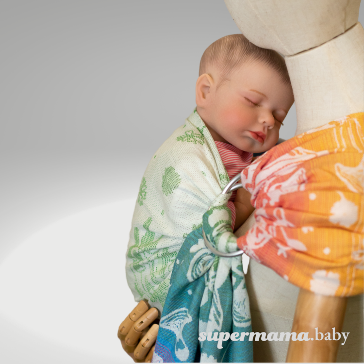 SuperMama lalka newborn - lalka pokazowa