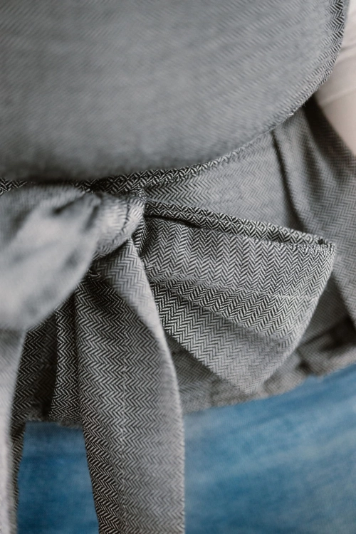 Kavka handy v.2024 mono twill cotton/bamboo - nosidło hybrydowe regulowane