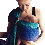 Little Frog dark aurora cube - chusta kółkowa