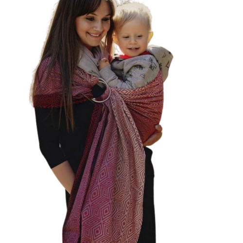 Little Frog ruby cube - chusta kółkowa