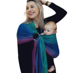 Little Frog tencel aurora cube - chusta kółkowa