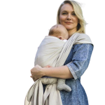 Luna Dream adamant naturalna bawełna - chusta długa tkana