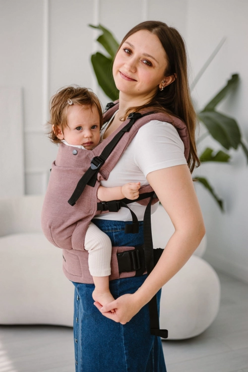 Kavka multi-age PRO mocca ramia - nosidło klamrowe regulowane