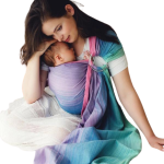 Little Frog bambusowy cyrkon - chusta kółkowa