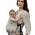 Qusy standard 2.0 sand stories oat no cotton - nosidło klamrowe regulowane
