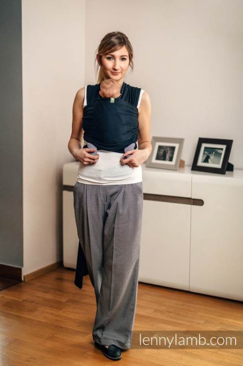 LennyLamb czarny (5m) - chusta elastyczna