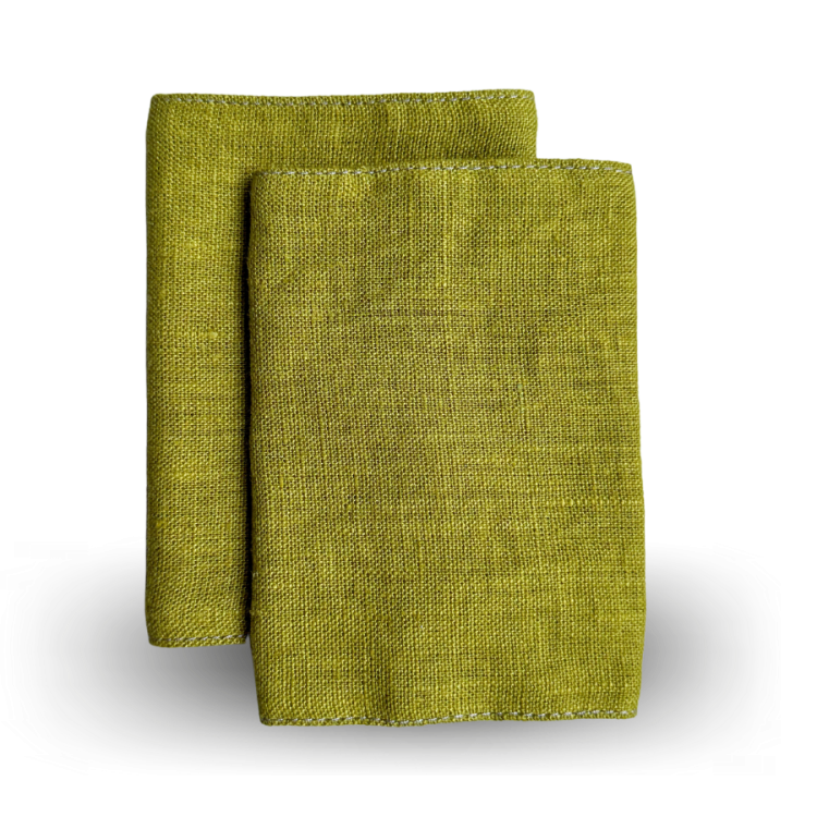 Qusy linen olive - pady ochronne do nosidła