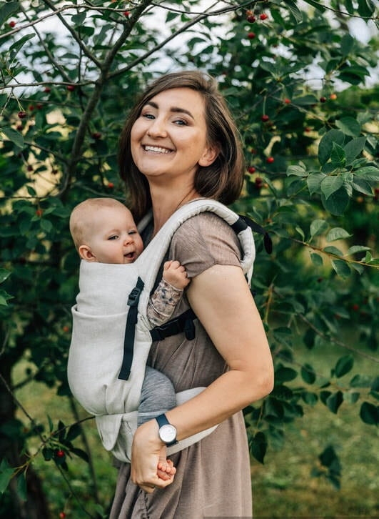 LennyLamb lennylight arrow whisper - nosidło klamrowe regulowane